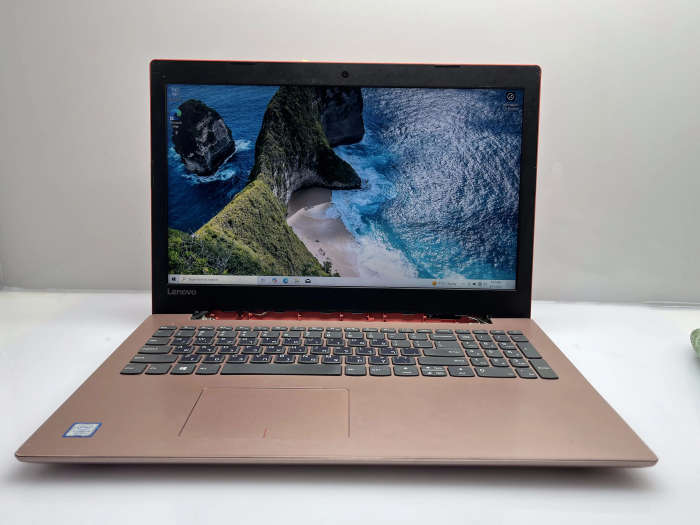 Lenovo IdeaPad 320-15IKB 7th Gen "Core i3" 2.40GHz 6GB RAM 512GB SSD Red - Damaged Hinge And Brig...