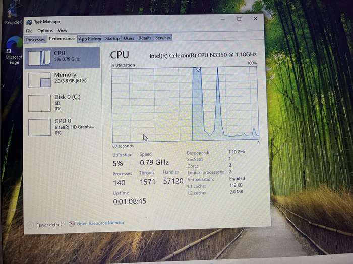 Connex SwiftBook L1430 "Celeron N3350" 1.10GHz 4GB RAM 60GB SD Silver