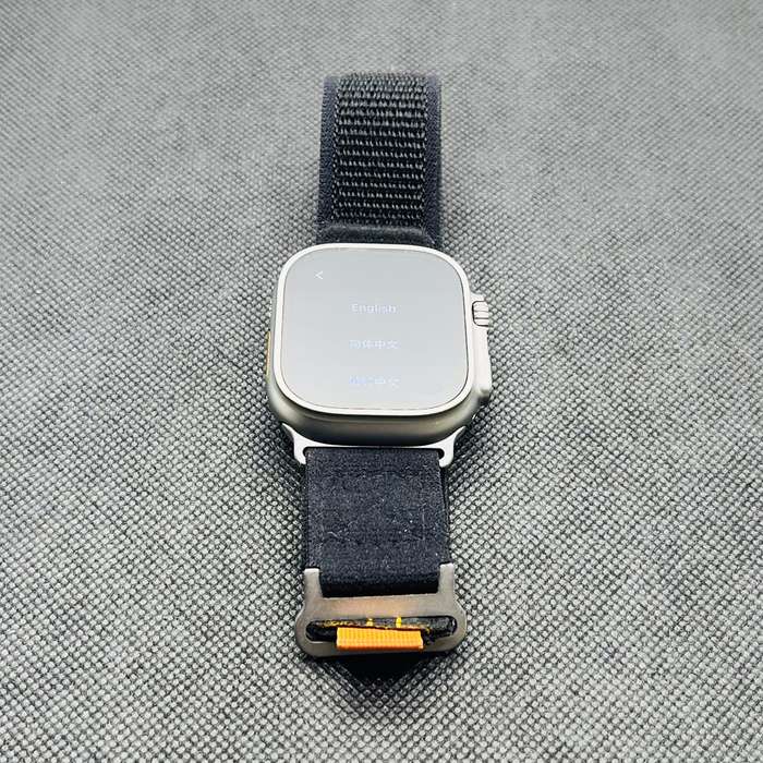 Apple Watch Ultra 49mm LTE Natural Titanium (12 Month Warranty)  With Black Straps
