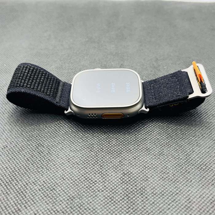 Apple Watch Ultra 49mm LTE Natural Titanium (12 Month Warranty)  With Black Straps