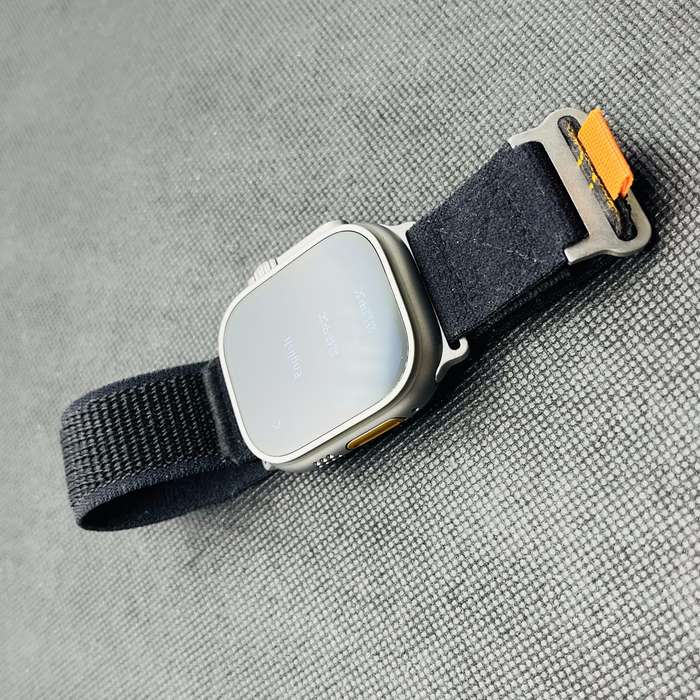 Apple Watch Ultra 49mm LTE Natural Titanium (12 Month Warranty)  With Black Straps