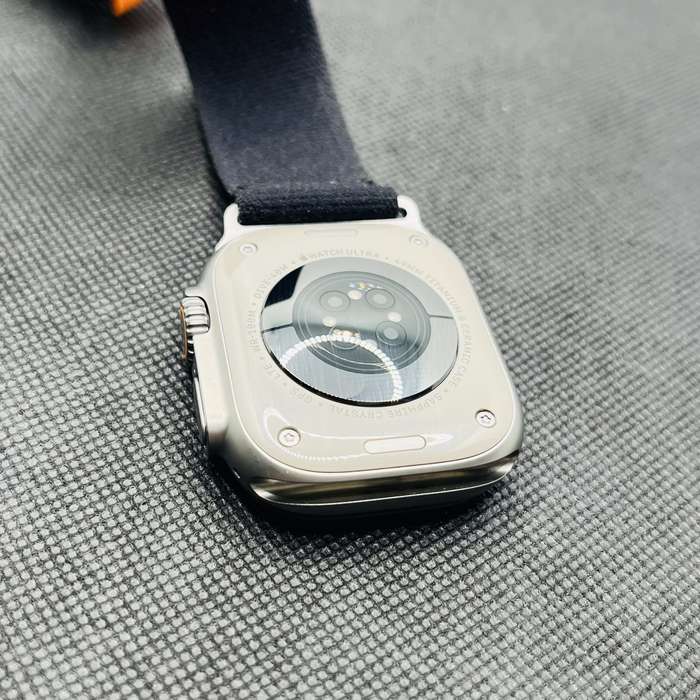 Apple Watch Ultra 49mm LTE Natural Titanium (12 Month Warranty)  With Black Straps