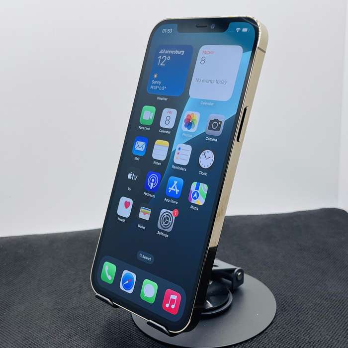 Apple iPhone 12 Pro Max 512GB Gold (6 Month Warranty) + Screen Protector Bundle Value: R200