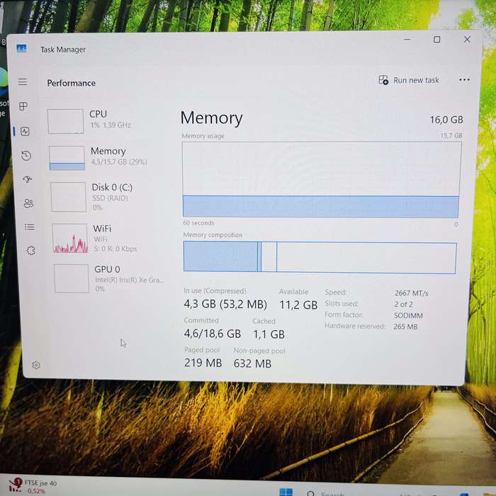 Dell Vostro 15 3510 11th Gen "Core i5" 2.40GHz 16GB RAM 512GB SSD Black
