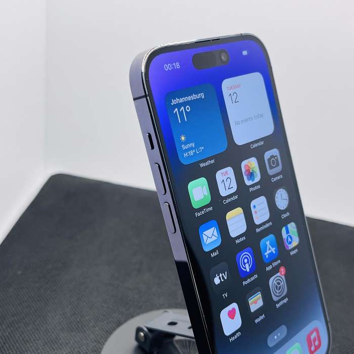 Apple iPhone 14 Pro 256GB Deep Purple (12 Month Warranty) - (E-SIM Only)