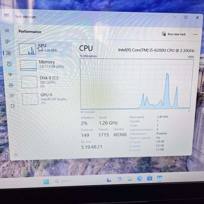 Lenovo IdeaPad 300-15ISK "Core i5" 12GBB RAM 1TB SSD (SATA) Black (3 Month Warranty)