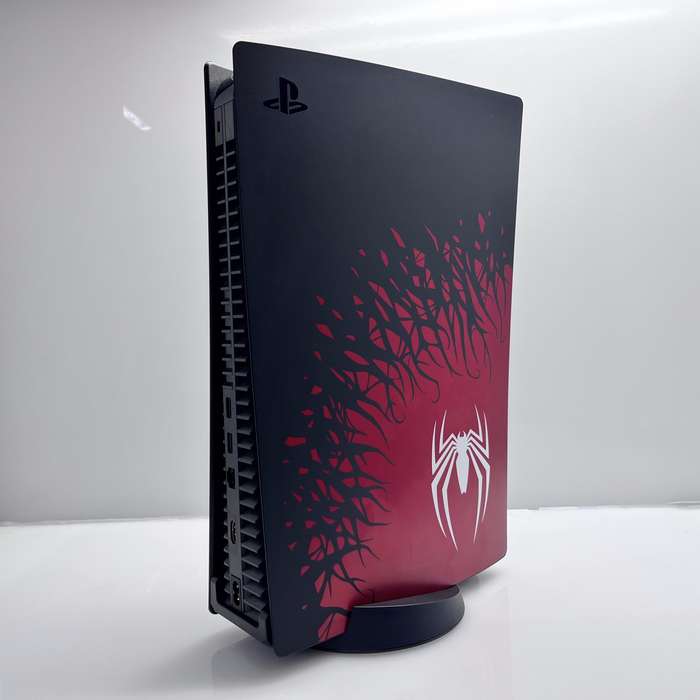 Sony Playstation 5 (Physical Disk) 1TB Spider Man Edition +1 Controller +1 Case + Cables (12 Mont...