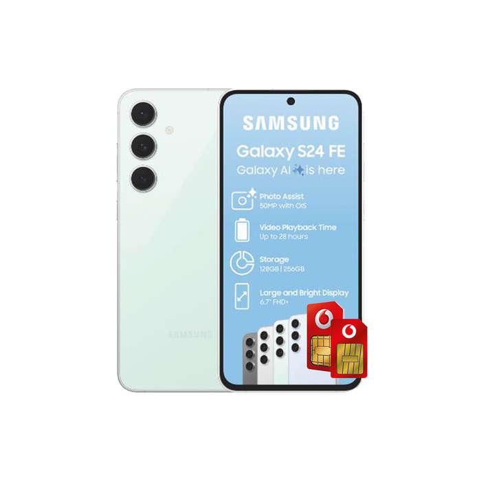 Samsung Galaxy S24 FE 256GB Mint Green (12 Month Warranty)