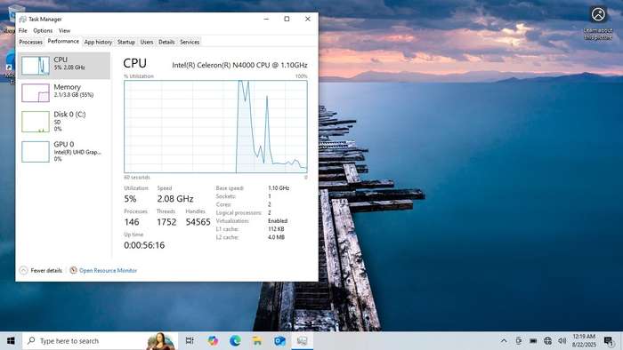Acer Spin 1 SP111-33-C19T "Celeron N4000" 1.10GHz 4GB RAM 60GB SD Black - Damaged Hinge And Casing