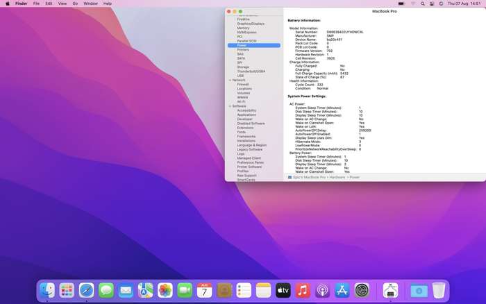 MacBook Pro 15-Inch "Core i7" 2.7GHz (Touch/Late 2016) 16GB RAM 512 SSD (6 Month Warranty)