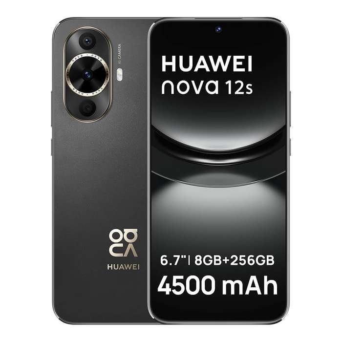 Huawei Nova 12s 256GB Black (6 Month Warranty)
