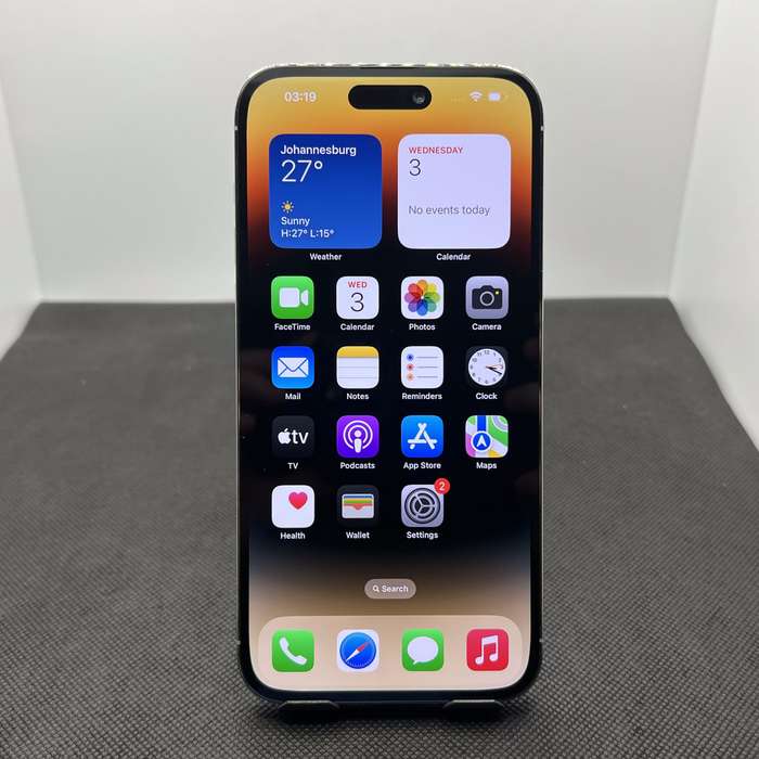 Apple iPhone 14 Pro Max 128GB Silver (12 Month Warranty)