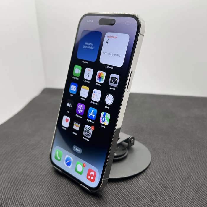 Apple iPhone 14 Pro Max 128GB Silver (12 Month Warranty) - No Face ID