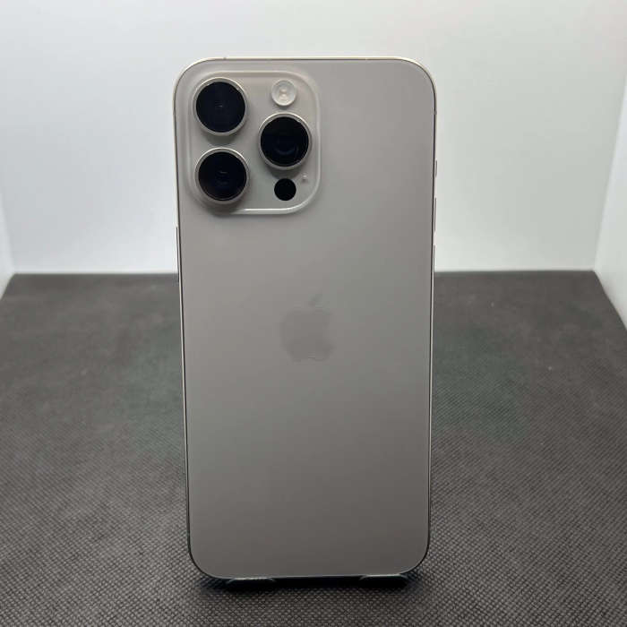 Apple iPhone 15 Pro Max 256GB Natural Titanium (2 Year Warranty) - Mint Condition