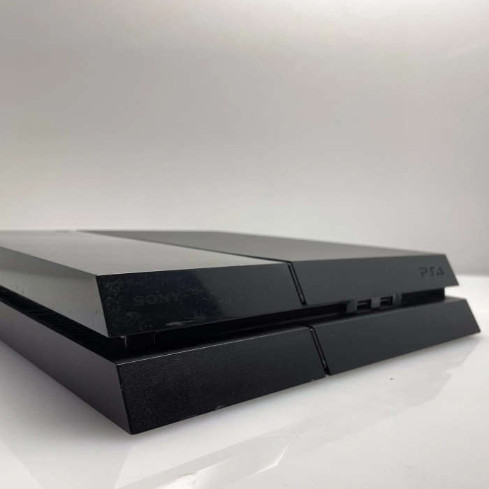 PlayStation 4 Black 500GB + 1 Controller + HDMI Cable + Power Cable (3 Month Warranty)