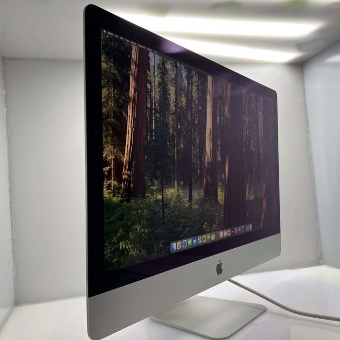 Apple iMac 27-Inch Core i5 8GB RAM 256GB SSD (Late 2020) + Keyboard Bundle Value Silver (6 ...