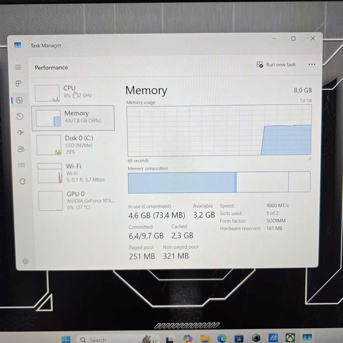Dell Latitude 5320 11th Gen "Core i7" 32GB RAM 512GB NVME SSD Silver