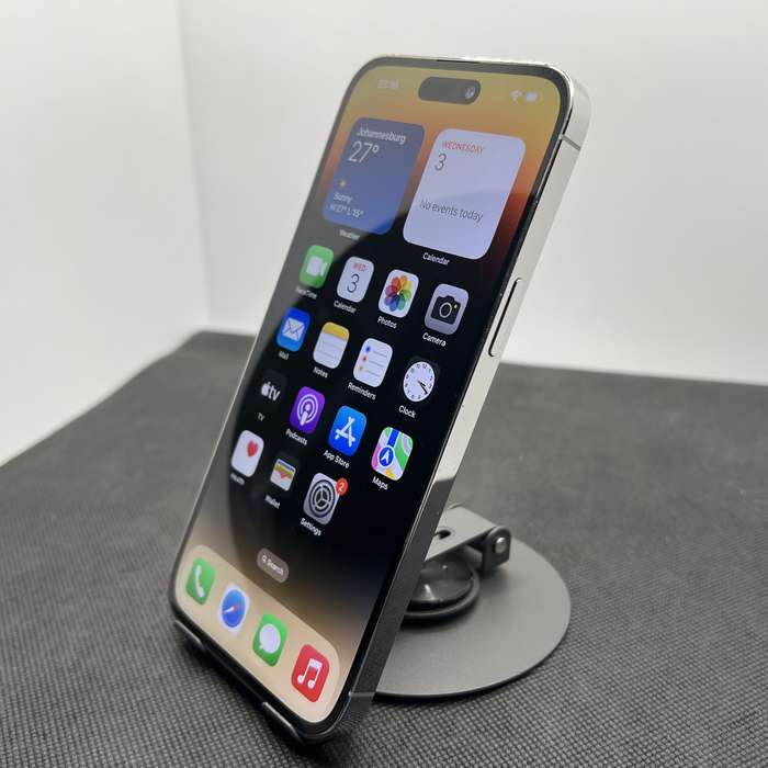 Apple iPhone 14 Pro Max 128GB Silver (12 Month Warranty)