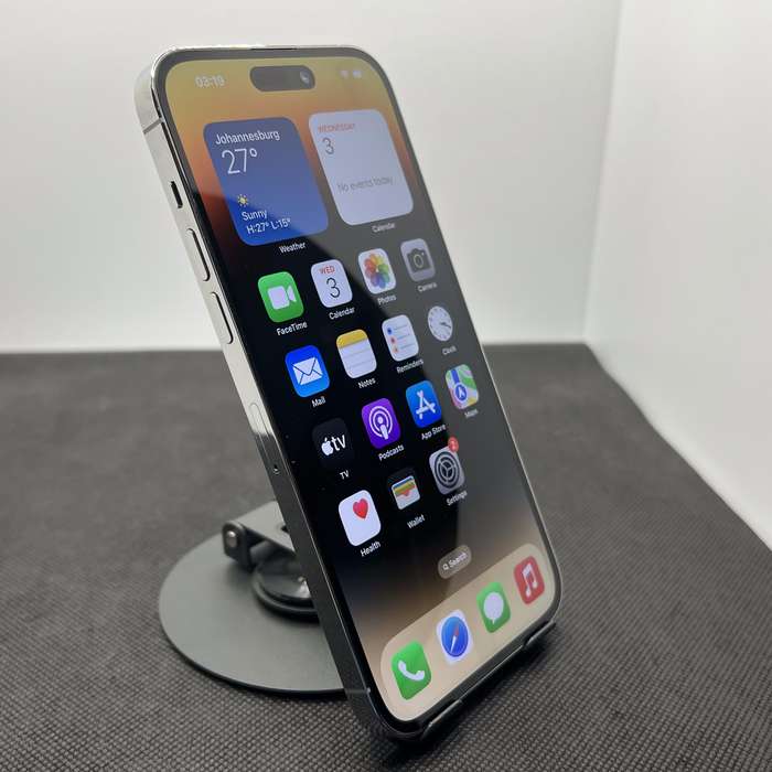 Apple iPhone 14 Pro Max 128GB Silver (12 Month Warranty)