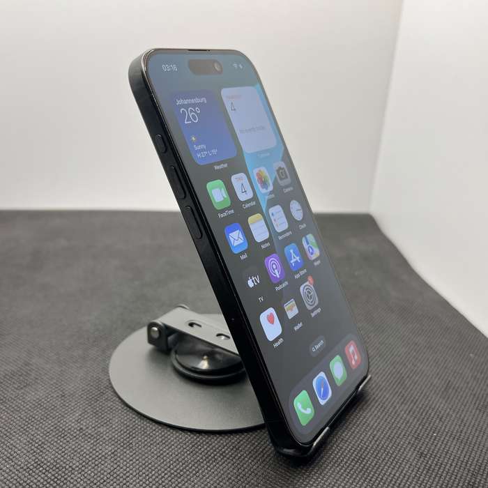 Apple iPhone 15 Pro 256GB Black Titanium (12 Month Warranty)