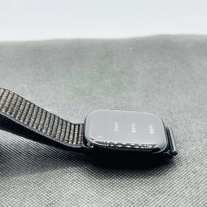 Apple Watch Series 10 46mm GPS Only Jet Black (6 Month Warranty) - With Black Nylon Straps