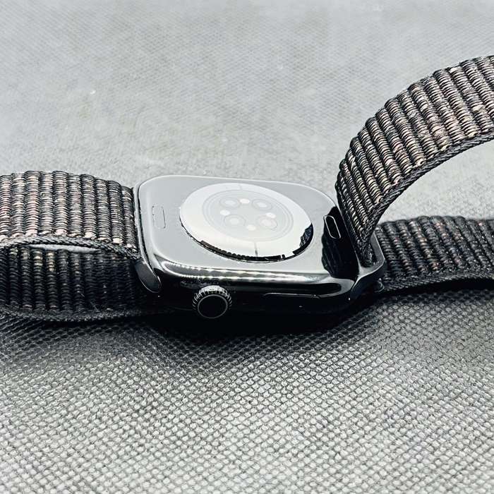 Apple Watch Series 10 46mm GPS Only Jet Black (6 Month Warranty) - With Black Nylon Straps