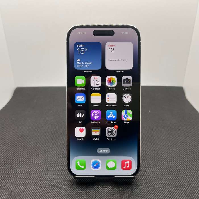 Apple iPhone 14 Pro 128GB Silver (12 Month Warranty)