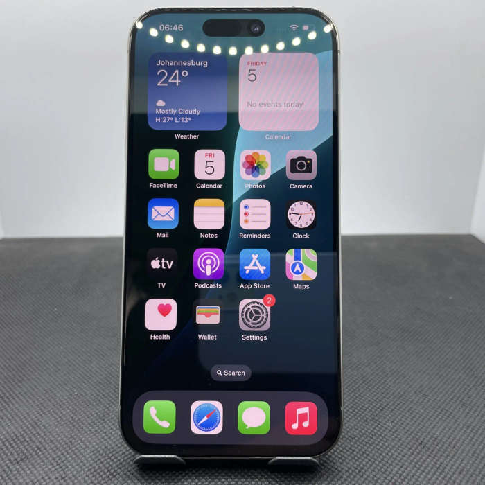 Apple iPhone 15 Pro 128GB Natural Titanium (12 Month Warranty)
