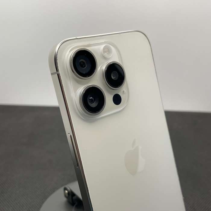 Apple iPhone 15 Pro 128GB White Titanium (12 Month Warranty)