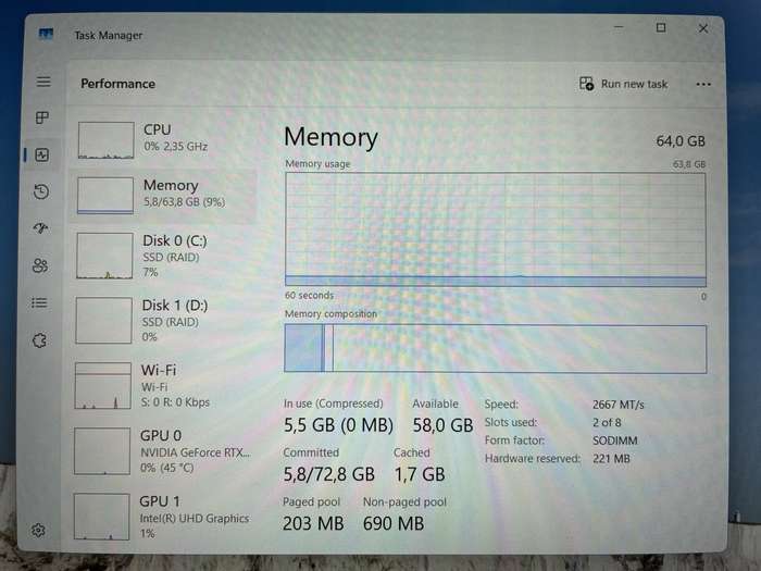 Acer Nitro 5 "Core i7" 2.30GHz 64GB RAM 1TB SSD Black (6 Month Warranty) - Slightly Cracked Casing