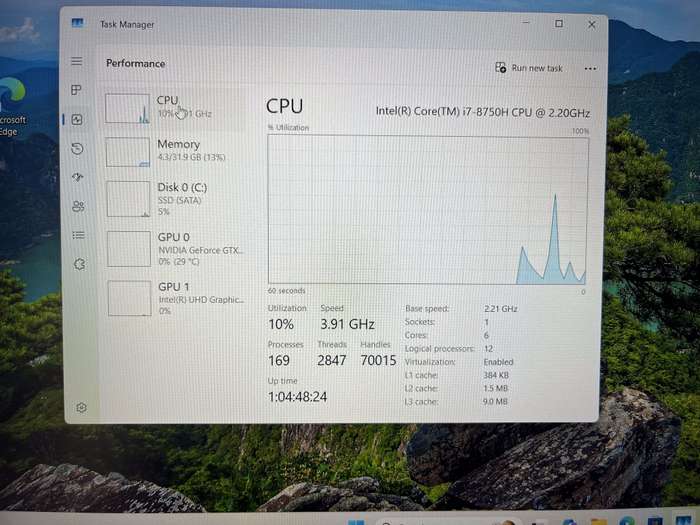 Lenovo Legion Y730-15ICH 8th Gen "Core i7" 2.20GHz 32GB RAM 1TB SSD SATA (3 Month Warranty) - Dam...