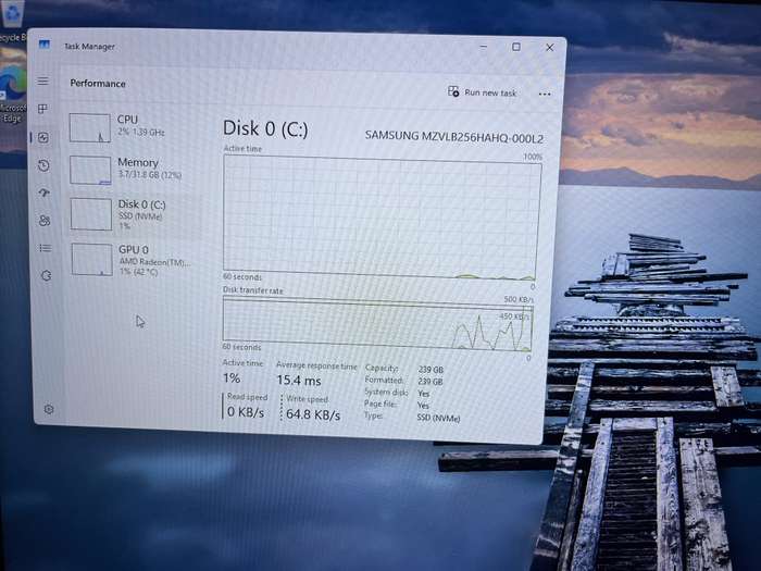 Asus FX705D Ryzen 7 2.30GHz 32GB RAM 256GB SSD Black - Minor Bright Spots And GPU Doesn't Work