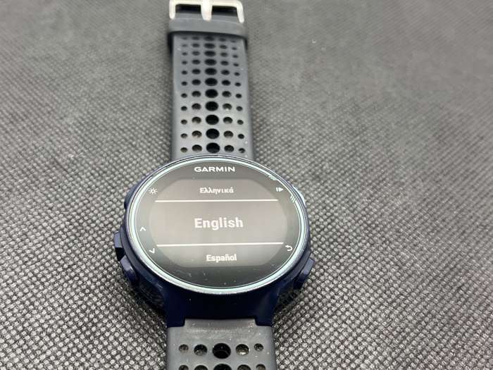 Garmin Forerunner 735XT Midnight Blue - With Black Straps