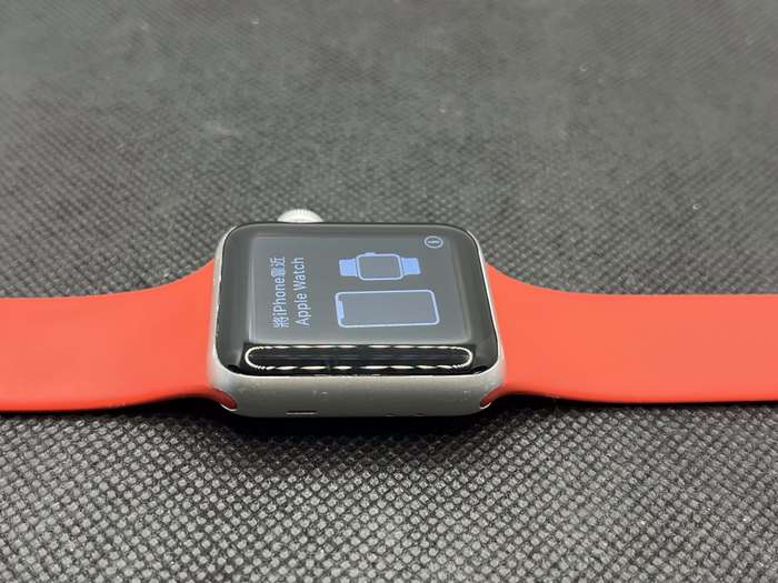 Apple Watch Series 2 Nike Plus 38mm GPS Only Silver - With Red Straps