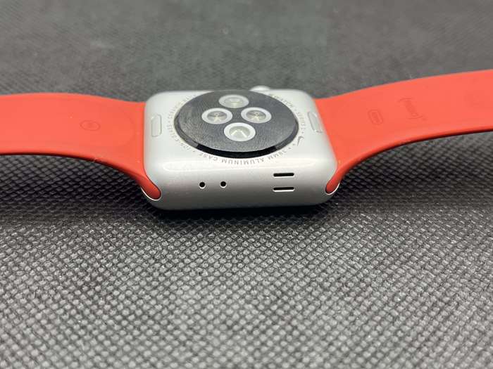 Apple Watch Series 2 Nike Plus 38mm GPS Only Silver - With Red Straps