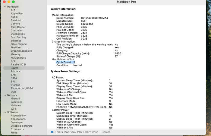 Apple MacBook Pro "Core i5" 13-Inch (Touch Bar 2020) 16GB RAM 512GB SSD Silver (12 Month Warranty...