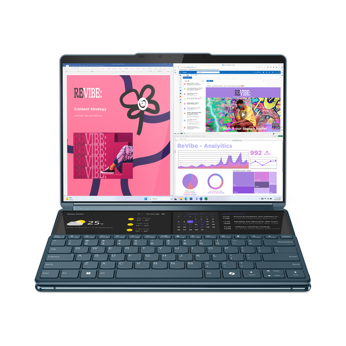 Lenovo Yoga Book 9 | Dual Display 13.3" OLED 2.8K 2 in 1 | Ultra 7 155U | 16GB RAM | 1TB - New