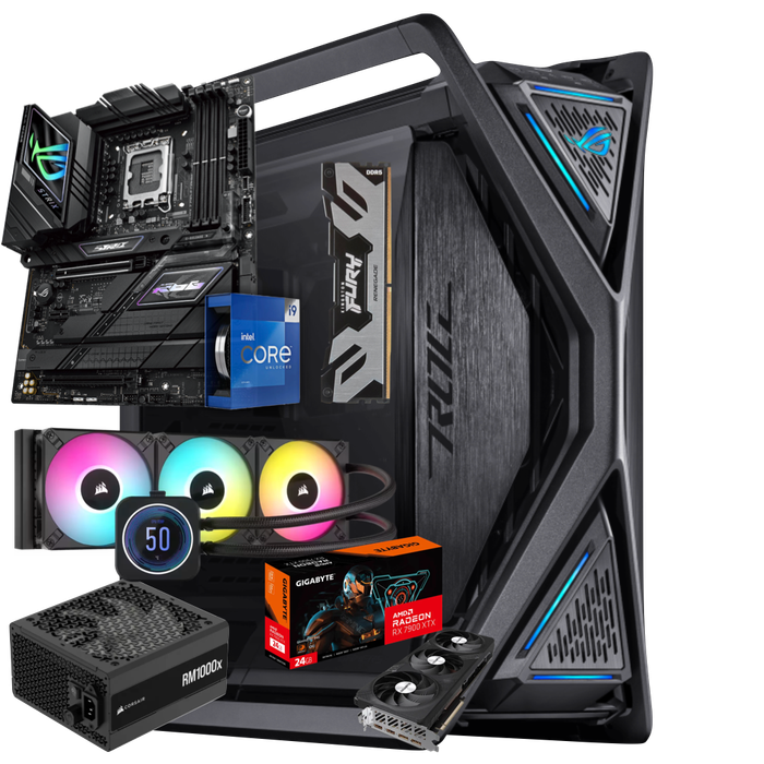 High-Spec Intel Custom Build Gaming PC | Intel Core i9-13900k | 64GB RAM | 2.5TB SSD |  AMD RADEO...