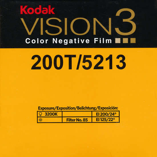 Kodak VISION 3 200T/5213 (24 and 36 exp.) - 35mm Film Roll