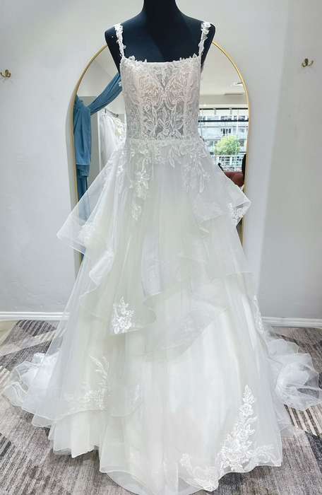 Tamara , ruffle tulle ball-gown.