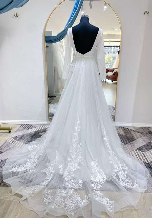 Lesley , two in one sheath wedding dress