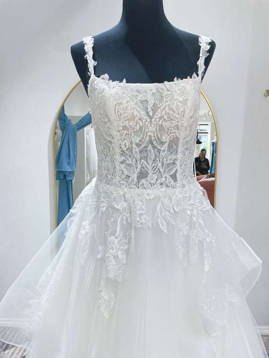 Tamara , ruffle tulle ball-gown.