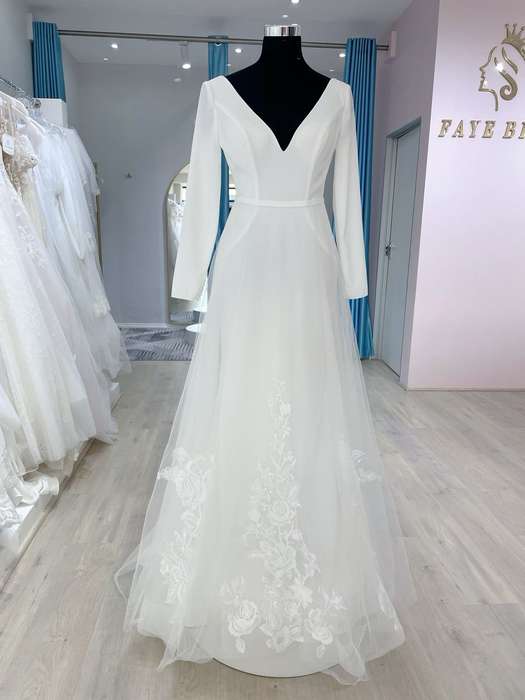 Lesley , two in one sheath wedding dress