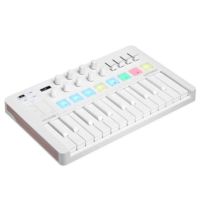 Arturia MiniLab MK3 Alpine White