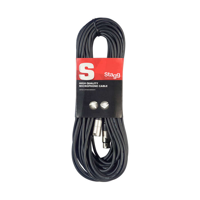 STAGG XLR to XLR Microphone Cable - 15M