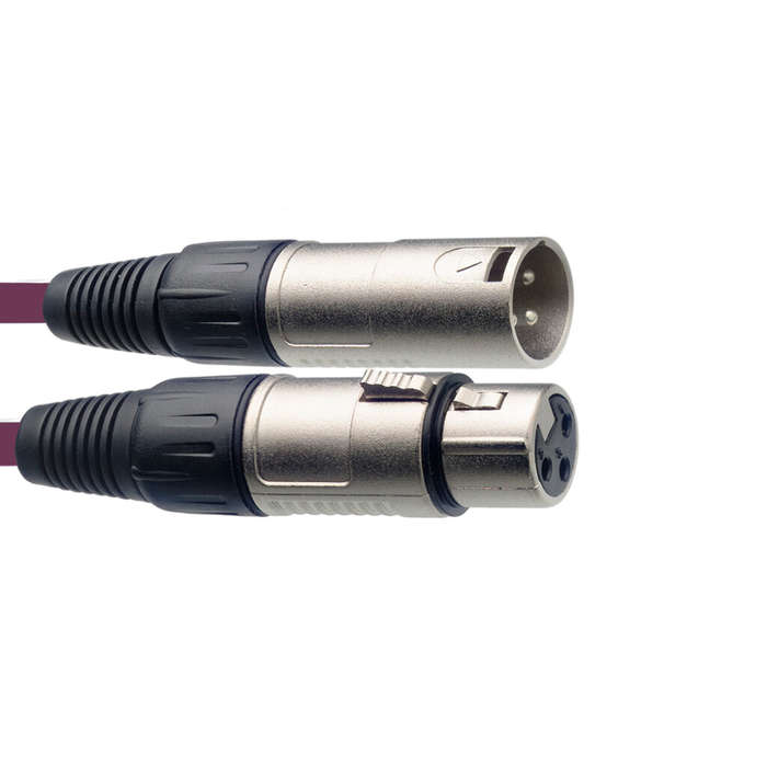 STAGG XLR-XLR Microphone Cable - 1M