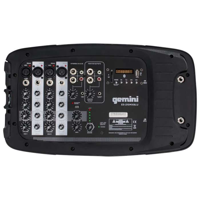 Gemini ES 210MXBLU ST Portable Speaker