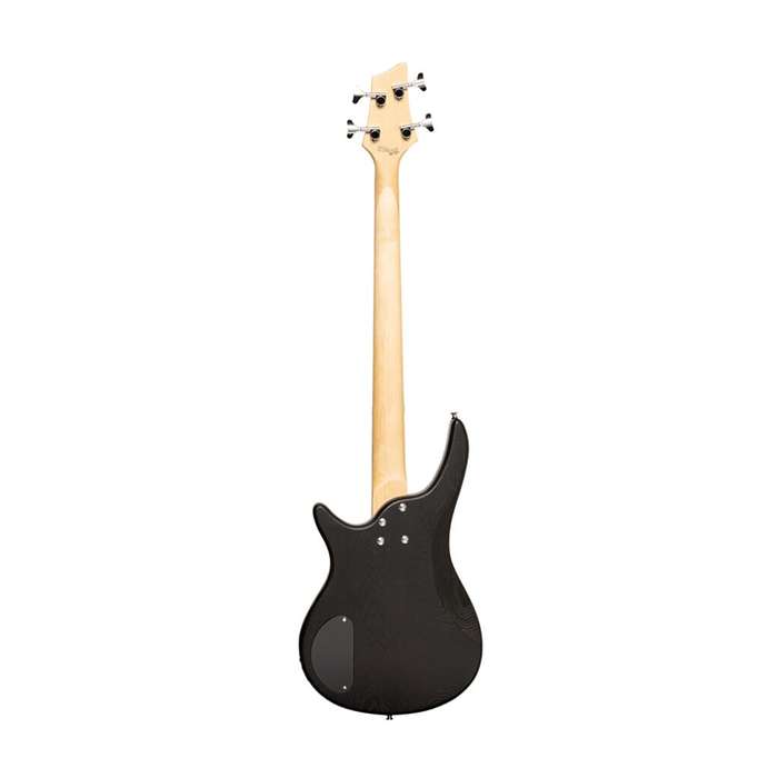 STAGG Fusion 40 Electric Bass Guitar Satin - Black