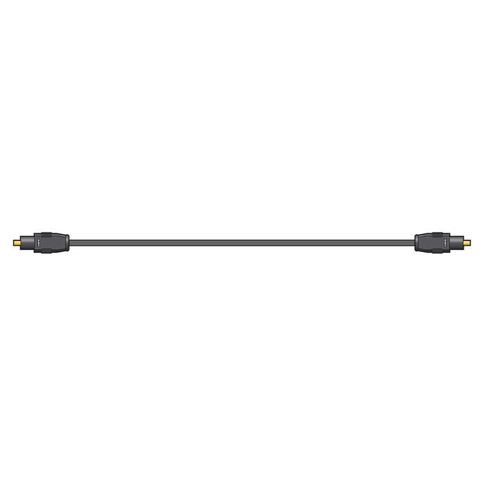 TVA - 2.5M LEAD FIBRE OPTIC TOSLINK 2.2MM