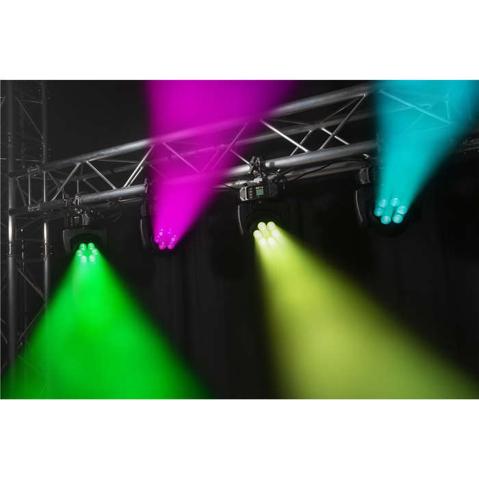 BEAMZ FUZE610Z LED MOVING HEAD WASH WITH ZOOM 6x 10W RGBW